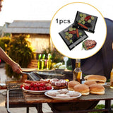 Maxbell Mesh Barbecue Pouch Portable Mesh Grilling Bag for Cooking Gathering Outdoor 24cmx14cm