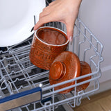 Maxbell Butter Crock Antique with Lid Butter Pot for Fresh Spreadable Butter Counter