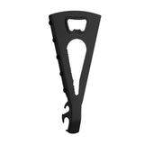 Maxbell Jar Opener Multifunctional Bottle Opener Bar Gift Lid Opener Gripper for Can Black