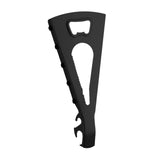 Maxbell Jar Opener Multifunctional Bottle Opener Bar Gift Lid Opener Gripper for Can Black