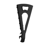 Maxbell Jar Opener Multifunctional Bottle Opener Bar Gift Lid Opener Gripper for Can Black