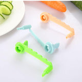 Maxbell 3x Cucumber Slicer Gadget Spiral Slicer for Picnic Outdoor Camping Household
