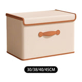 Maxbell Clothes Storage Bin with Lid Folding Storage Container for Bedroom Home Toys M