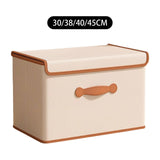 Maxbell Clothes Storage Bin with Lid Folding Storage Container for Bedroom Home Toys M