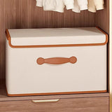 Maxbell Clothes Storage Bin with Lid Folding Storage Container for Bedroom Home Toys XL