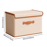 Maxbell Clothes Storage Bin with Lid Folding Storage Container for Bedroom Home Toys XXL