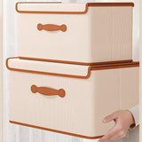 Maxbell Clothes Storage Bin with Lid Folding Storage Container for Bedroom Home Toys XXL