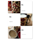 Maxbell Ceramic Coffee Cup Matching Lid and Spoon Latte Mug for Tea Juice Restaurant Coffee
