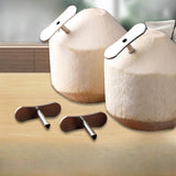 Maxbell Coconut Opening Tool Easy Use Straw Hole Maker for Young and Mature Coconuts