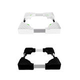 Maxbell Washing Machine Base Low Noise Fridge Undercarriage Stand Bracket for Dryers White