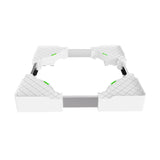 Maxbell Washing Machine Base Low Noise Fridge Undercarriage Stand Bracket for Dryers White