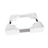 Maxbell Washing Machine Base Low Noise Fridge Undercarriage Stand Bracket for Dryers White