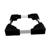 Maxbell Washing Machine Base Low Noise Fridge Undercarriage Stand Bracket for Dryers Black
