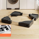 Maxbell Washing Machine Base Low Noise Fridge Undercarriage Stand Bracket for Dryers Black