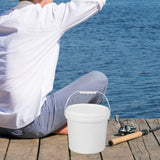 Maxbell Paint Can 8L Cleaning Bucket Portable Paint Pail for Garage Traveling Hiking