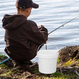 Maxbell Paint Can 8L Cleaning Bucket Portable Paint Pail for Garage Traveling Hiking