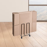 Maxbell Carton Storage Rack Cart with Wheels Sturdy for Warehouse 12.2x10.2x17.1inch Black