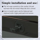Maxbell Washer Lid Strike 4959179 Convenient High Performance Heavy Part Replacement