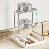 Maxbell Cutting Board Holder Rack Organizer for Cutting Board Pot Pan Lid Restaurant