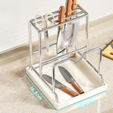 Maxbell Cutting Board Holder Rack Organizer for Cutting Board Pot Pan Lid Restaurant