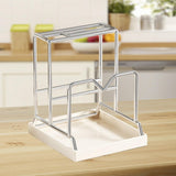 Maxbell Cutting Board Holder Rack Organizer for Cutting Board Pot Pan Lid Restaurant