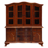 Maxbell Dollhouse Cabinet 1:12 Space Saving Ornaments Display Cabinet for Home Girls