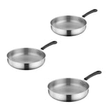 Maxbell Camping Frying Pan Non Stick Ergonomic Handle Skillet for Outdoor Cooking RV 25.2cm