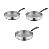 Maxbell Camping Frying Pan Non Stick Ergonomic Handle Skillet for Outdoor Cooking RV 25.2cm