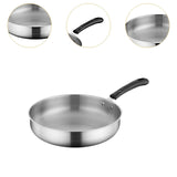 Maxbell Camping Frying Pan Non Stick Ergonomic Handle Skillet for Outdoor Cooking RV 25.2cm