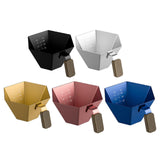 Maxbell Espresso Measuring Cup Portable Pouring Cup for Bar Cappuccino Hot Chocolate Black