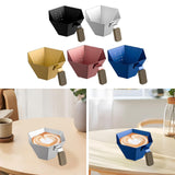 Maxbell Espresso Measuring Cup Portable Pouring Cup for Bar Cappuccino Hot Chocolate Black