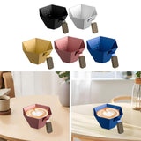 Maxbell Espresso Measuring Cup Portable Pouring Cup for Bar Cappuccino Hot Chocolate Black
