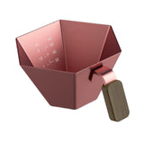 Maxbell Espresso Measuring Cup Portable Pouring Cup for Bar Cappuccino Hot Chocolate Pink