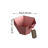 Maxbell Espresso Measuring Cup Portable Pouring Cup for Bar Cappuccino Hot Chocolate Pink