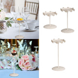 Maxbell Dessert Cupcake Stand Decorative Cup Cake Stand for Tea Party Wedding Buffet S