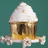 Maxbell Dessert Cupcake Stand Decorative Cup Cake Stand for Tea Party Wedding Buffet S
