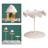 Maxbell Dessert Cupcake Stand Decorative Cup Cake Stand for Tea Party Wedding Buffet S