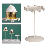 Maxbell Dessert Cupcake Stand Decorative Cup Cake Stand for Tea Party Wedding Buffet M