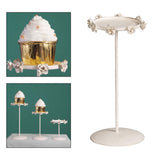 Maxbell Dessert Cupcake Stand Decorative Cup Cake Stand for Tea Party Wedding Buffet L