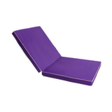 Maxbell Folding Gymnastics Mat Portable Compact Exercise for Workouts Outdoor Indoor Purple