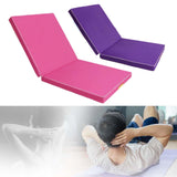 Maxbell Folding Gymnastics Mat Portable Compact Exercise for Workouts Outdoor Indoor Purple