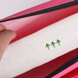 Maxbell Folding Gymnastics Mat Portable Compact Exercise for Workouts Outdoor Indoor Pink