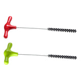 Maxbell Coffee Steam Wand Tip Cleaning Brush Multipurpose for Espresso Machine Parts Red