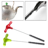 Maxbell Coffee Steam Wand Tip Cleaning Brush Multipurpose for Espresso Machine Parts Red