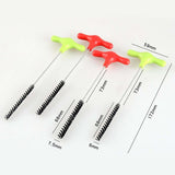 Maxbell Coffee Steam Wand Tip Cleaning Brush Multipurpose for Espresso Machine Parts Red