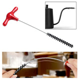 Maxbell Coffee Steam Wand Tip Cleaning Brush Multipurpose for Espresso Machine Parts Red