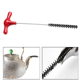 Maxbell Coffee Steam Wand Tip Cleaning Brush Multipurpose for Espresso Machine Parts Red