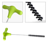 Maxbell Coffee Steam Wand Tip Cleaning Brush Multipurpose for Espresso Machine Parts Green