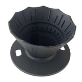 Maxbell Pour over Coffee Dripper Foldable Sturdy Black for Hiking Camping Restaurant