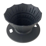 Maxbell Pour over Coffee Dripper Foldable Sturdy Black for Hiking Camping Restaurant